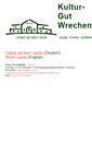 Mobile Screenshot of kultur-gut-wrechen.de